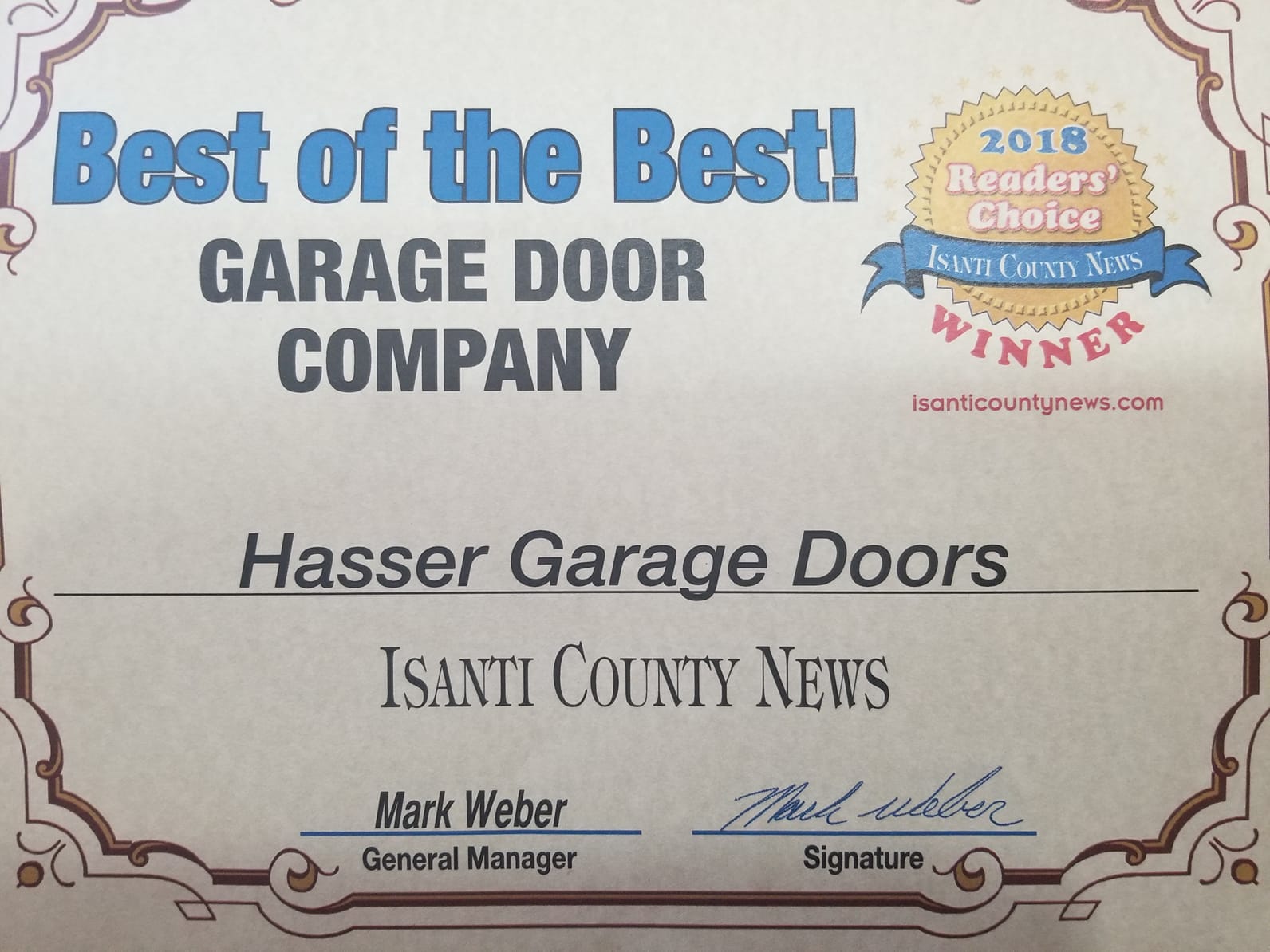 Reader's Choice
